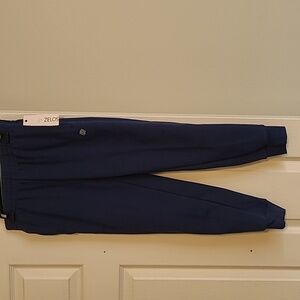 NWT ZELOS boy's navy blue sweatpants, size small